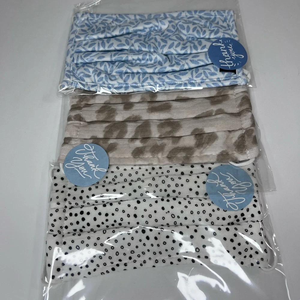 NEW MASK 3 Pack Beautiful Color.